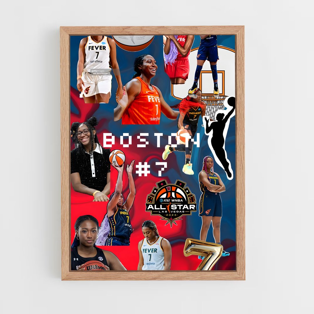 Poster All-Star Aaliyah – affiche Basketball (vue 4)